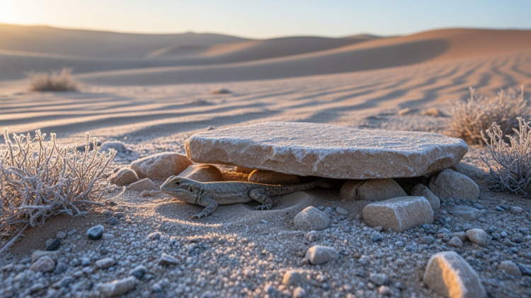 Egyptian Desert Lizards Rewire Their Kidneys and Antioxidant Defenses to Survive Winter Dormancy