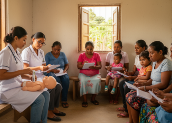 Training Frontline Health Workers for Migrant Mothers and Children in Central America