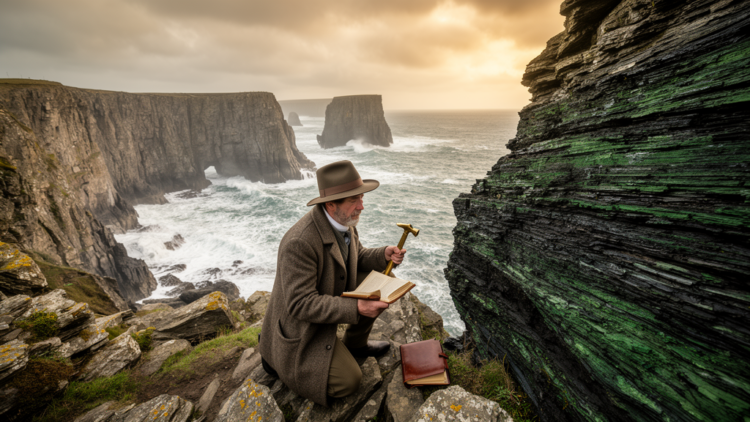 How Victorian geologists cracked Cornwall’s mysterious slab of ancient ocean crust