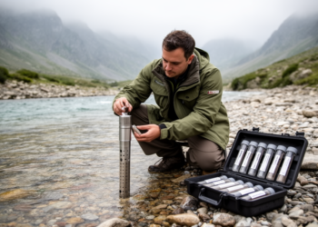 Spanish River Study Reveals Hidden Human Particles in Mountain Sediments