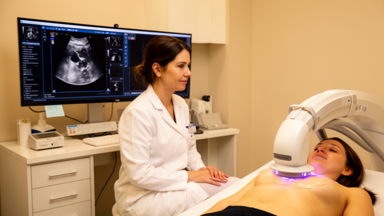 Automated Breast Ultrasound Matches Handheld Screening Accuracy With Fewer False Alarms