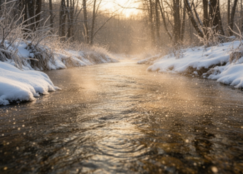Wind Gusts and Winter Cold Drive Microplastic Pollution in a Pennsylvania Stream, Year-Long Study Finds