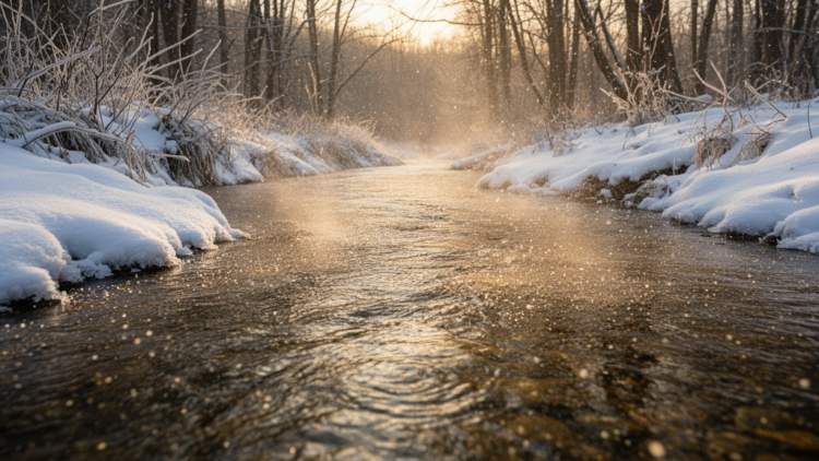 Wind Gusts and Winter Cold Drive Microplastic Pollution in a Pennsylvania Stream, Year-Long Study Finds
