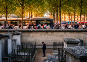 French Cemeteries Promise Silence but the City Refuses to Keep Quiet