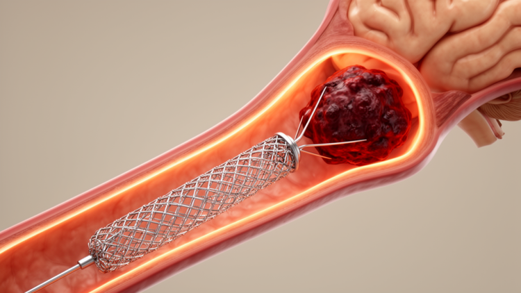 Rescue Stents May Turn Failed Stroke Procedures Into Better Outcomes, German Registry Suggests