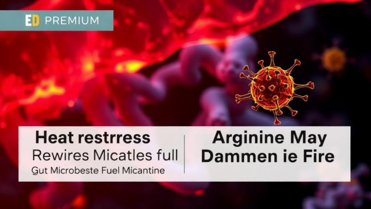 Heat Stress Rewires Gut Microbes to Fuel Inflammation, and Arginine May Dampen the Fire