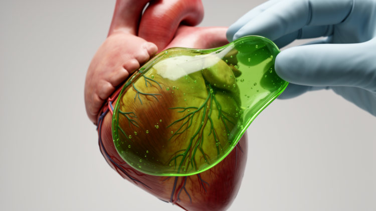 Chlorophyll Turns Fragile Hydrogels Into Squeezable Cardiac Patches
