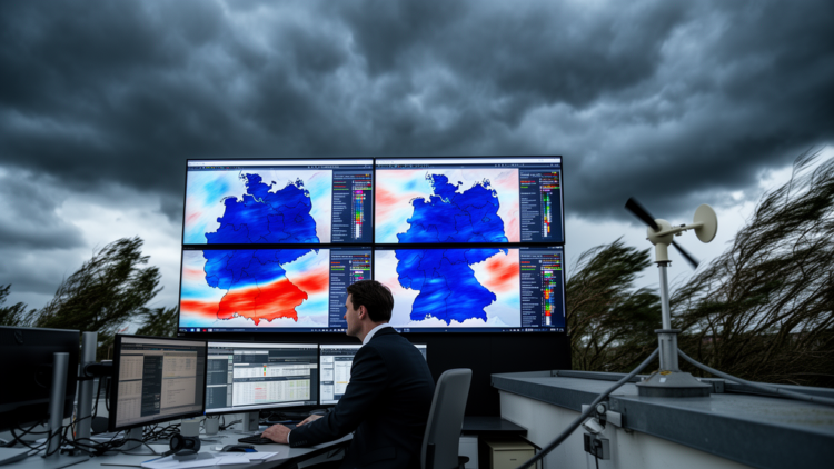 Bayesian Spatial Model Sharpens Extreme Wind Gust Forecasts Across Germany