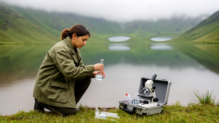 Hidden Microbial Worlds Revealed in Four Colombian Andean Lakes
