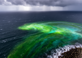 Summer Storms Rewrite the Rules of Coastal Plankton Blooms