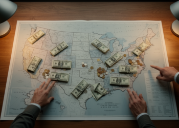 Money Maps Reveal How Democrats and Republicans Fund Each Other’s Campaigns