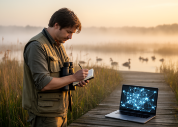 AI Turns Birdwatchers’ Notes Into a Goldmine of Ecological Data