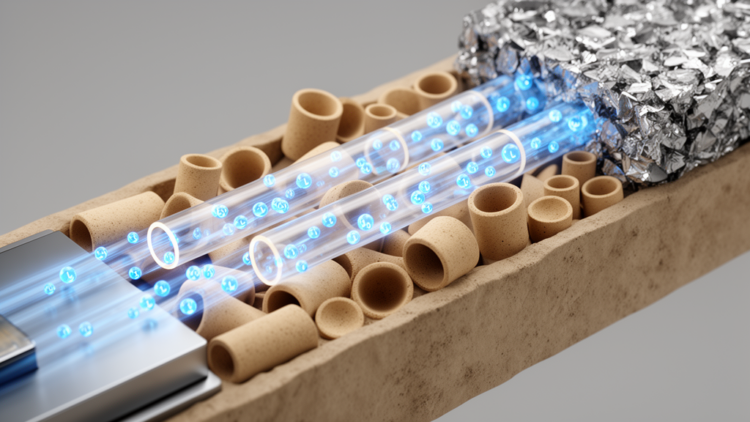 Clay Nanotubes Build Superhighways for Lithium Ions in Solid Batteries