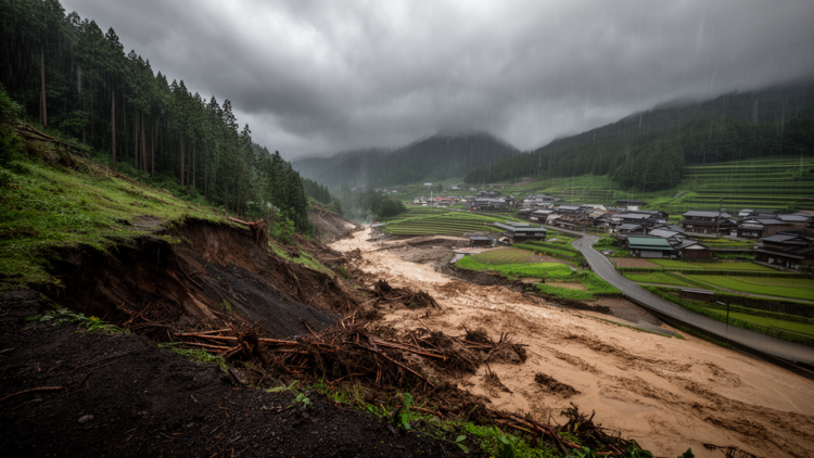 Typhoons and Fronts Drive Japan’s Rising Landslide Risk in a Warming Climate