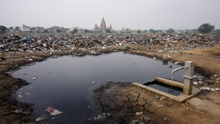 Landfill Leachate Is Quietly Poisoning Groundwater Near an Indian Holy City