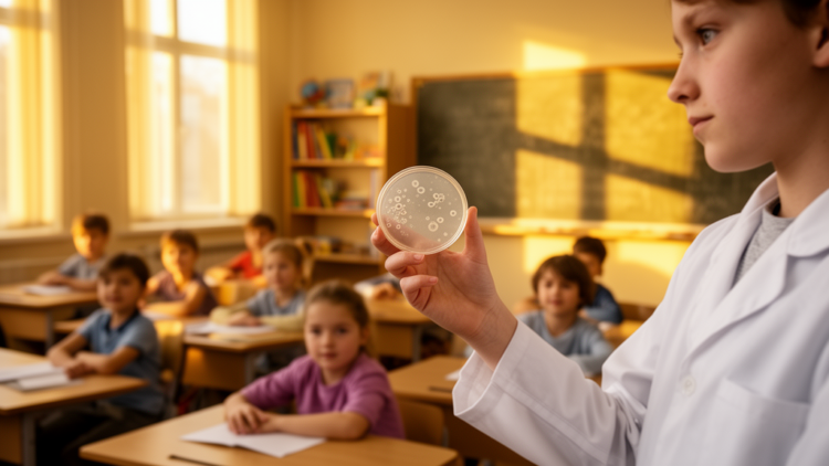 Classroom Dust Bacteria Linked to Lower Lung Function in Children, European Study Finds