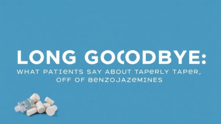 Inside the Long Goodbye: What Patients Say About Tapering Off Benzodiazepines