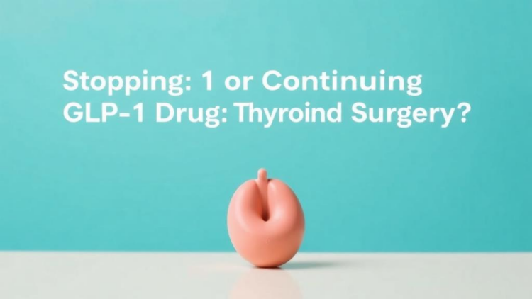 Stopping or Continuing GLP-1 Drugs Before Thyroid Surgery? A New Study Weighs In