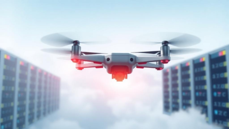 Flying Data Centers: Smart Virtual Machine Slicing and AI Steer Drones to Slash Edge Computing Delays