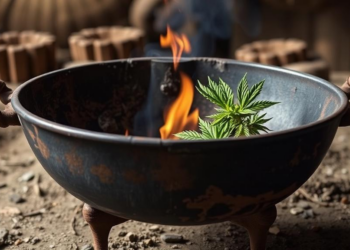 Ancient Brazier Reveals Cannabis and Artemisia Burned in Iron Age Rituals