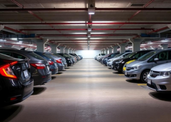 Idling Cars Quietly Turn Parking Garages into Heat Traps, Pilot Study Finds