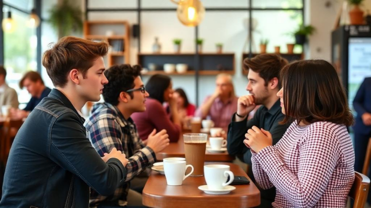 Coffee Shop Culture Boosts Youth Social Lives, But Only Meaningful Engagement Lifts Wellbeing