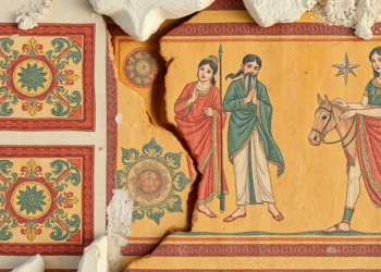 AI Learns to Spot Hidden Damage in Ancient Murals by Fusing Vision and Frequency