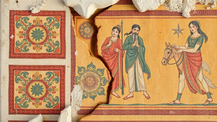 AI Learns to Spot Hidden Damage in Ancient Murals by Fusing Vision and Frequency