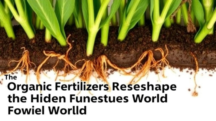 Organic Fertilizers Reshape the Hidden Fungal World of Soybean Roots