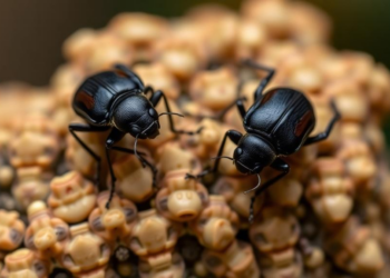 Beetles Repurpose a Famous Pigment Gene to Build Homes for Their Bacteria
