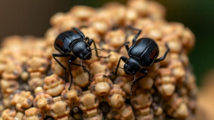 Beetles Repurpose a Famous Pigment Gene to Build Homes for Their Bacteria