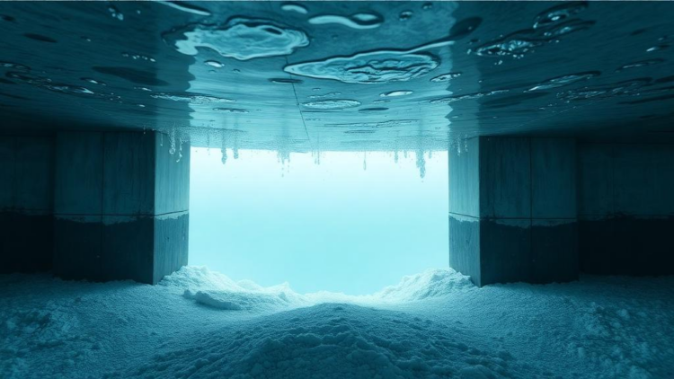 Underwater Concrete That Protects Itself Faces a Frosty, Salty Test