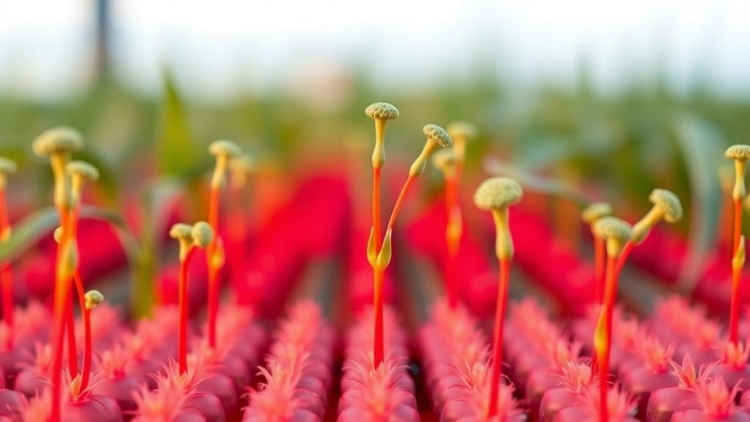 Silver Vanadate Nanorods Turn Wasted Green Light Into Red Fuel for Crop Growth