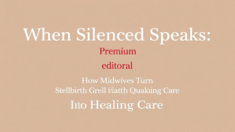 When Silence Speaks: How Midwives Turn Stillbirth Grief Into Healing Care