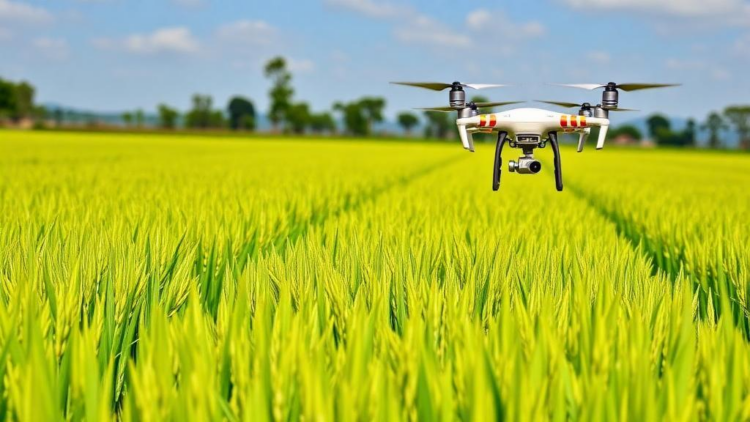 Rice Farming’s Next Revolution: Microbes, Drones and AI Join Forces
